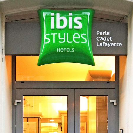 ibis Styles Paris Cadet Lafayette Hotell Eksteriør bilde